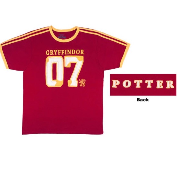 Universal Studios Harry Potter Quidditch Jersey T-Shirt - Picture 2 of 12